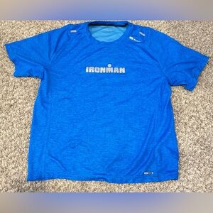 SUGOI Blue Athletic Short Sleeve Ironman Top
